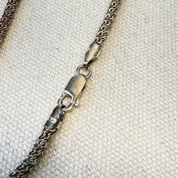 Sterling Silver Italian Bracelet Signed KC Italy 925 Simple Dainty Minimal 7.5" - Picture 8 of 9